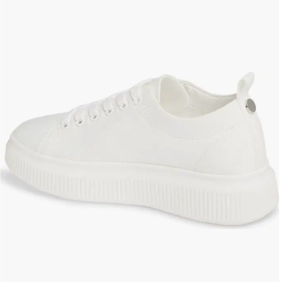 BP Sonny Off White Women's Platform Sneakers Size 8 - Picture 2 of 6